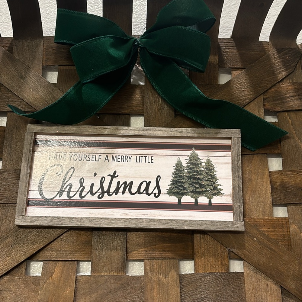 Rustic Primitive Farmhouse Christmas Wall Decor